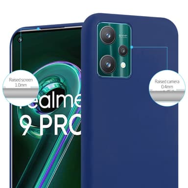 Cover Realme 9 4G / 9 PRO+ Etui Case (Blå)