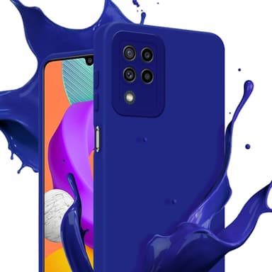 Samsung Galaxy M22 / M32 4G Cover Etui Case (Blå)