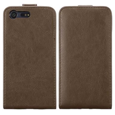 Sony Xperia X COMPACT Pungetui Flip Cover (Brun)