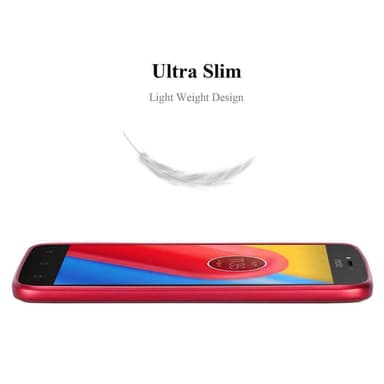 Motorola MOTO C Cover Etui Case (Rød)