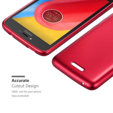 Motorola MOTO C Cover Etui Case (Rød)