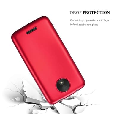 Motorola MOTO C Cover Etui Case (Rød)