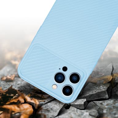 iPhone 13 PRO MAX Cover Etui Case (Blå)