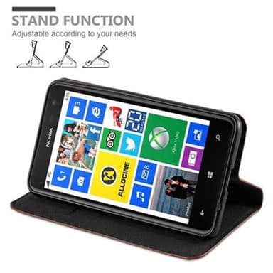Nokia Lumia 625 Cover Etui Case (Brun)