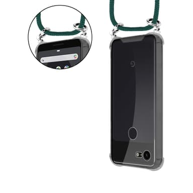Etui Google PIXEL 3 Cover Kæde (Grøn)