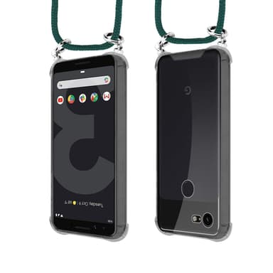 Etui Google PIXEL 3 Cover Kæde (Grøn)