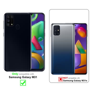 Samsung Galaxy M31 Cover Etui Case (Lyserød)
