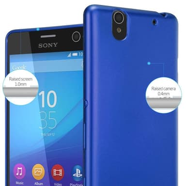 Sony Xperia C4 Cover Etui Case (Blå)