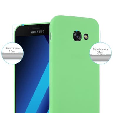 Cover Samsung Galaxy A7 2017 Etui Case (Grøn)