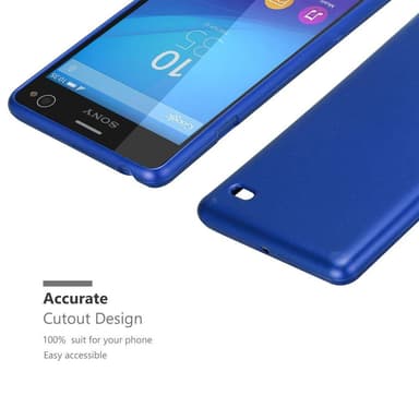Sony Xperia C4 Cover Etui Case (Blå)