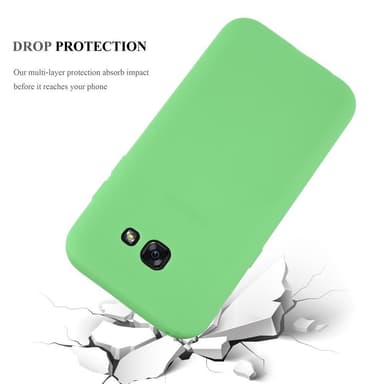 Cover Samsung Galaxy A7 2017 Etui Case (Grøn)