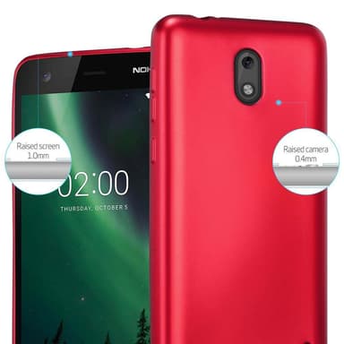 Nokia 2 2017 Cover Etui Case (Rød)