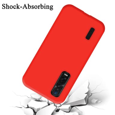 Oppo FIND X2 PRO Cover Etui Case (Rød)
