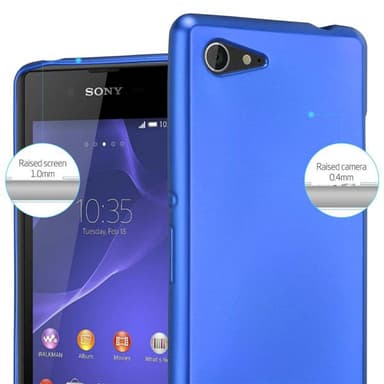 Sony Xperia E3 Cover Etui Case (Blå)