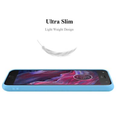Cover Motorola MOTO X4 Etui Case (Blå)