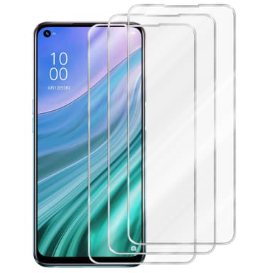 Oppo A54 5G 3x Skærmbeskytter Beskyttelsesglas