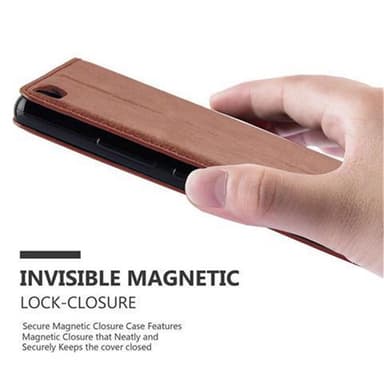 Sony Xperia Z3 Cover Etui Case (Brun)