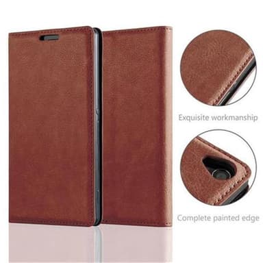 Sony Xperia Z3 Cover Etui Case (Brun)
