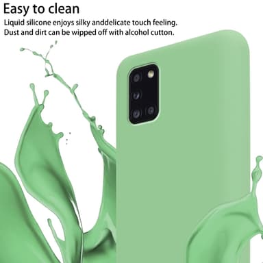 Samsung Galaxy A31 Etui Cover Kæde (Grøn)