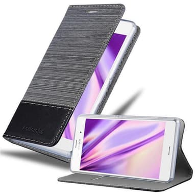 Sony Xperia Z3 Pungetui Cover Case (Grå)