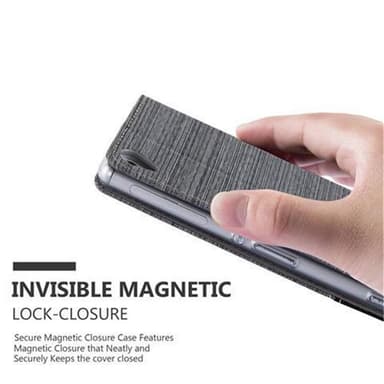 Sony Xperia Z3 Pungetui Cover Case (Grå)