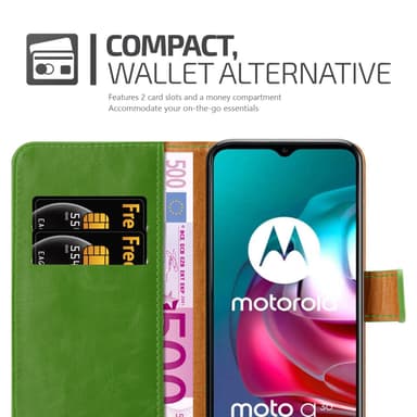 Cover Motorola MOTO G10 / G30 Etui Case (Grøn)
