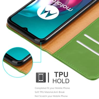Cover Motorola MOTO G10 / G30 Etui Case (Grøn)