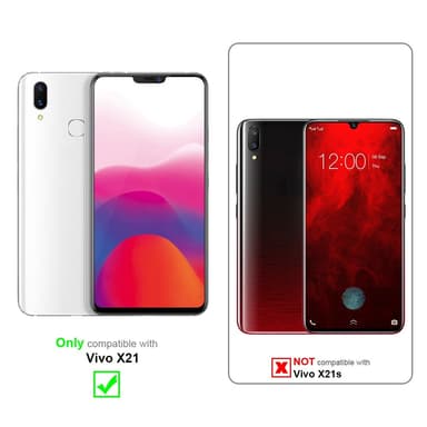 Vivo X21 3x Skærmbeskytter Beskyttelsesglas
