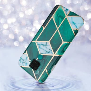 Huawei MATE 30 LITE Pungetui Cover Case (Grøn)