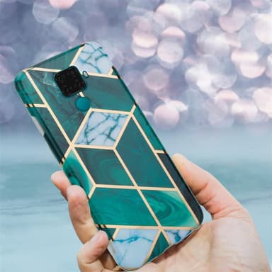 Huawei MATE 30 LITE Pungetui Cover Case (Grøn)