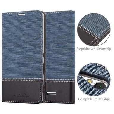 Sony Xperia T3 Pungetui Cover Case (Blå)