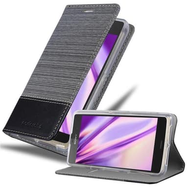 Sony Xperia Z2 COMPACT Pungetui Cover Case (Grå)