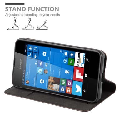 Nokia Lumia 550 Cover Etui Case (Brun)