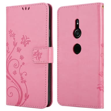 Sony Xperia XZ2 Pungetui Cover Case (Lyserød)