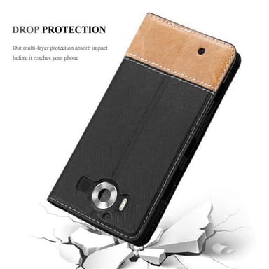 Nokia Lumia 950 Etui Case Cover (Sort)