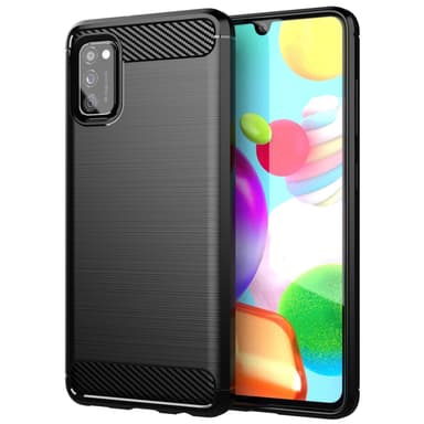 Samsung Galaxy A41 Cover TPU Etui (Sort)