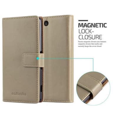 Cover Sony Xperia M5 Etui Case (Brun)