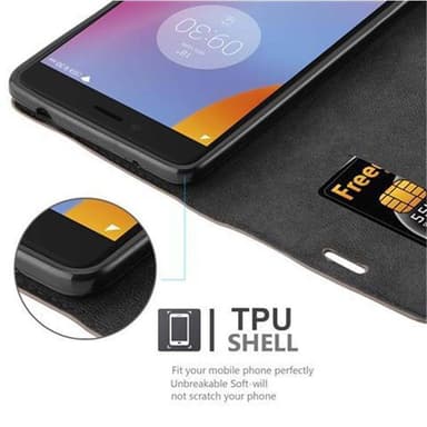 Lenovo K6 NOTE Cover Etui Case (Brun)