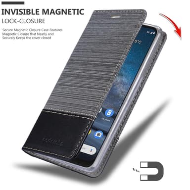 Nokia 8.3 Pungetui Cover Case (Grå)