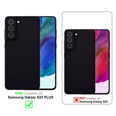 Samsung Galaxy S22 PLUS Pungetui Cover Case (Lyserød)
