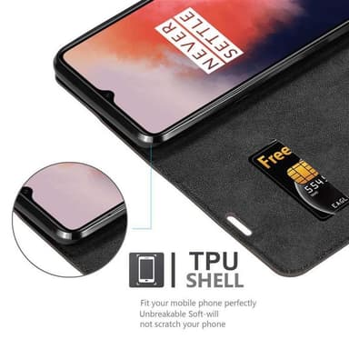 OnePlus 7T Cover Etui Case (Brun)