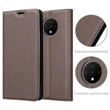 OnePlus 7T Cover Etui Case (Brun)
