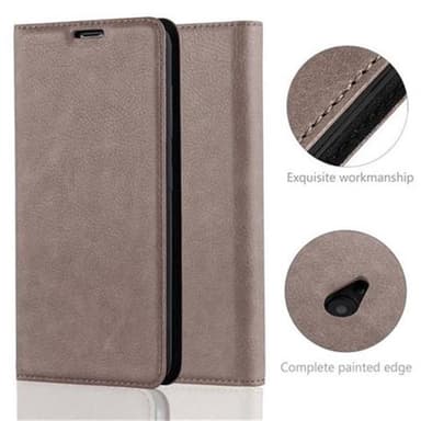 Nokia Lumia 535 Cover Etui Case (Brun)