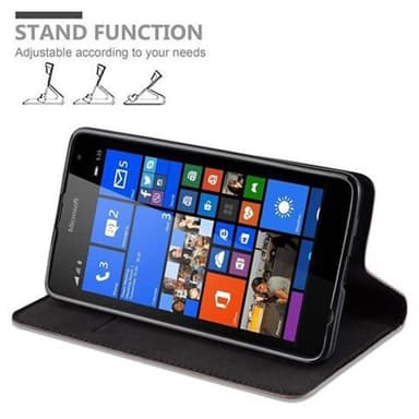 Nokia Lumia 535 Cover Etui Case (Brun)