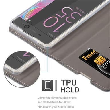 Sony Xperia XA Pungetui Cover Case (Grå)