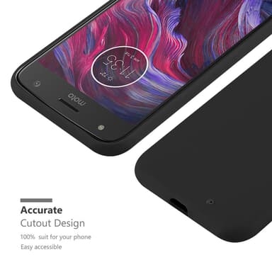 Cover Motorola MOTO X4 Etui Case (Sort)