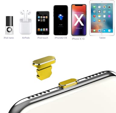 Beskyttelsescover til iPhone Støvtæt stik