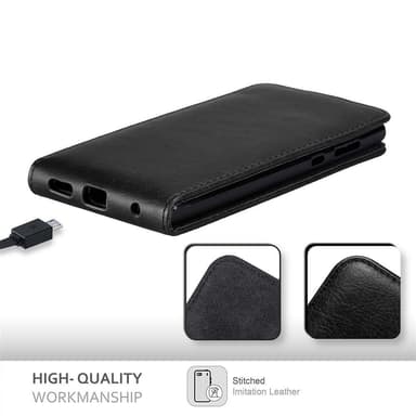 Sony Xperia L1 Pungetui Flip Cover (Sort)