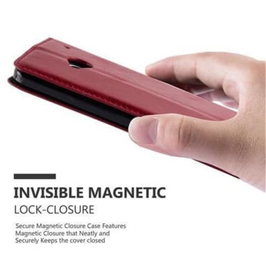 HTC ONE M7 Cover Etui Case (Rød)