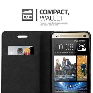 HTC ONE M7 Cover Etui Case (Rød)